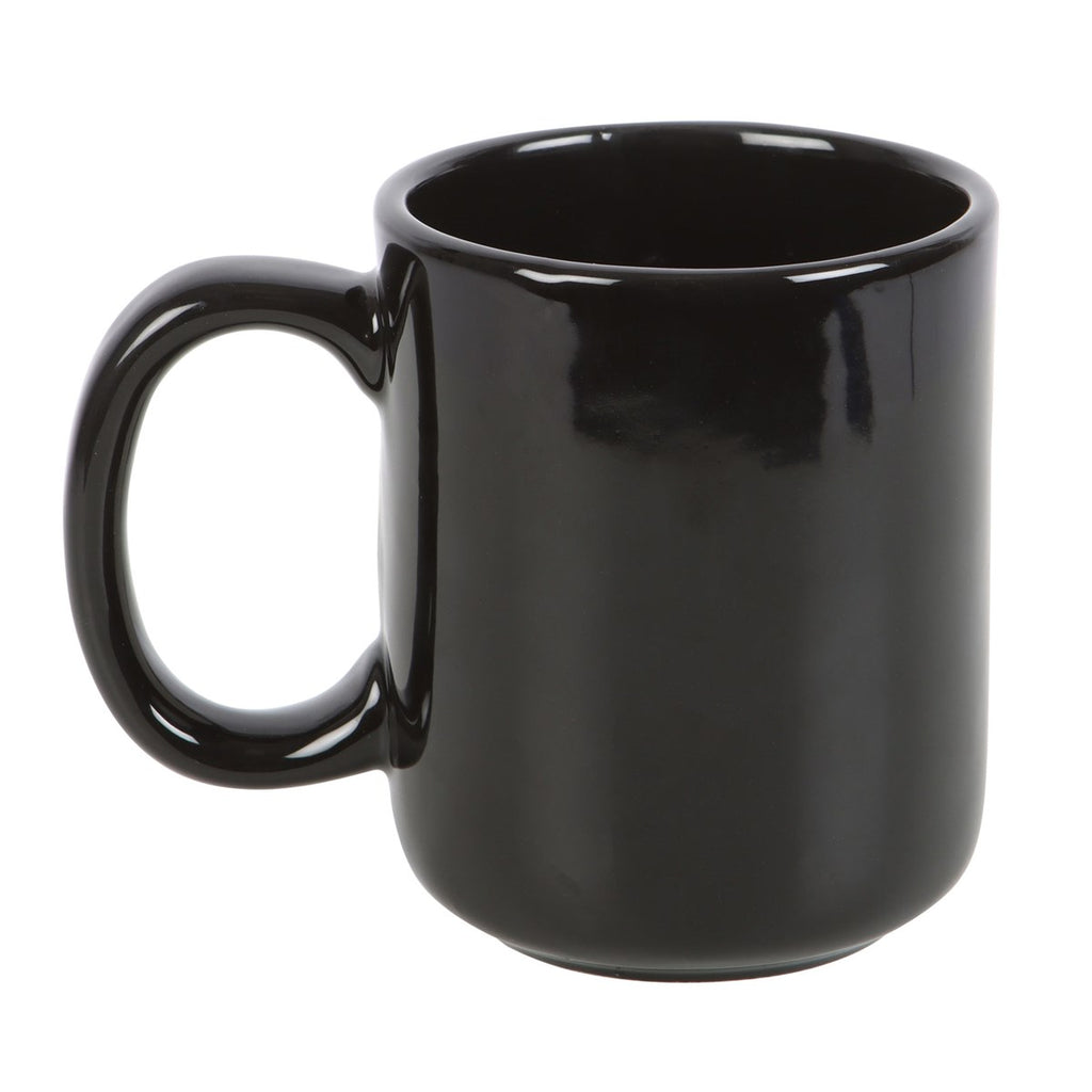 Skeleton Hand Black and White Ceramic Mug