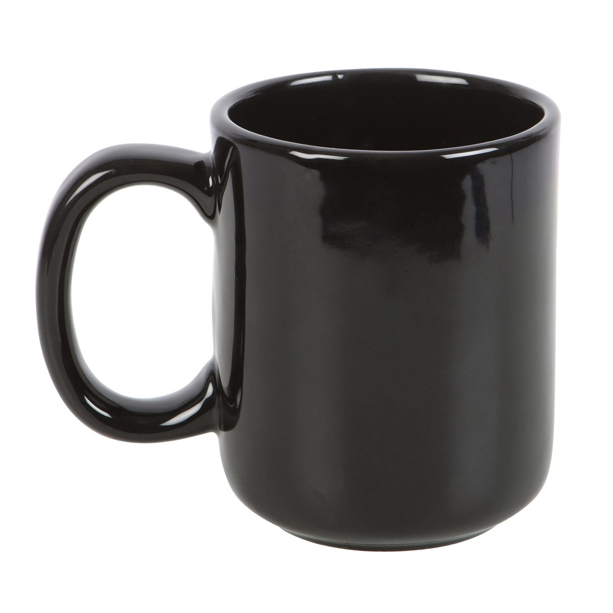 Skeleton Hand Black and White Ceramic Mug