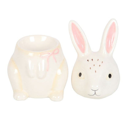 Tall Ceramic Bunny Burner/Wax Melter