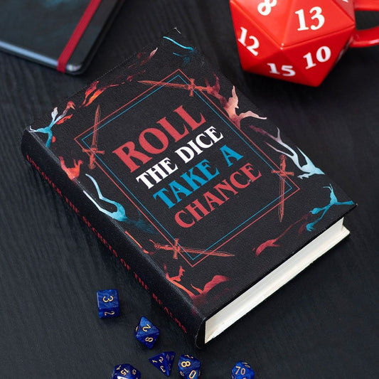 Roll the Dice Take a Chance - Book Shaped Storage Box
