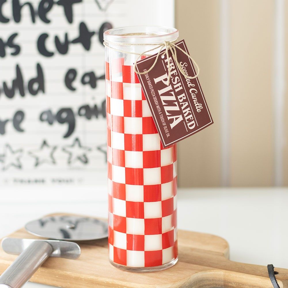 Freshly Baked Pizza Scented Tube Candle