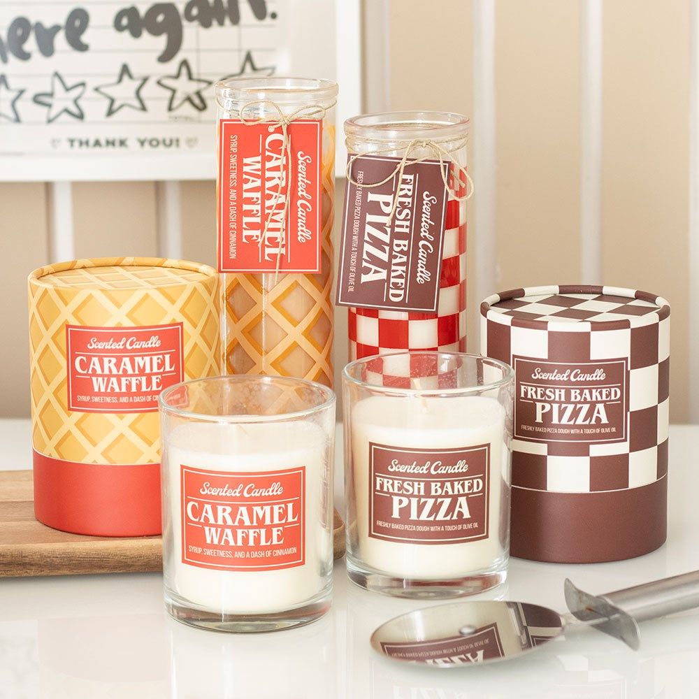 Freshly Baked Pizza Scented Tube Candle