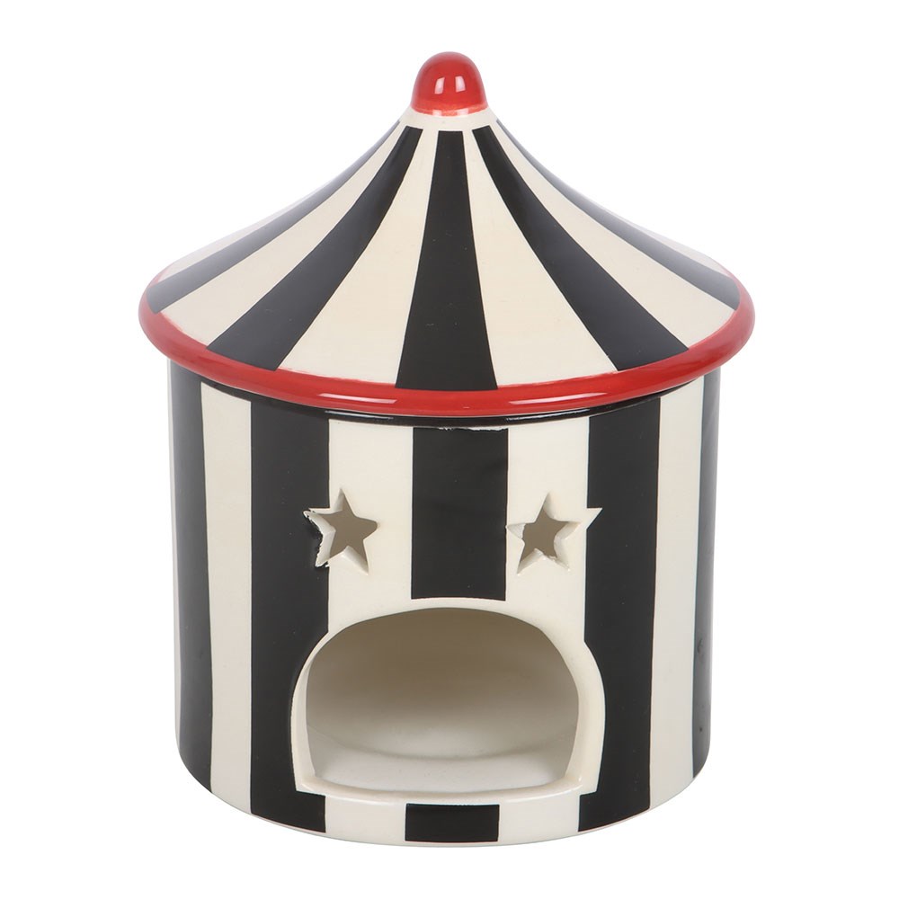 Black Stripe Circus Tent  - Oil Burner/Wax Melter
