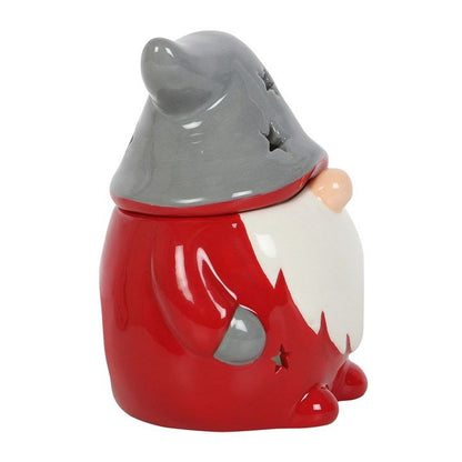 CHRISTMAS Gonk Oil Burner/Wax Melter - Red & Grey