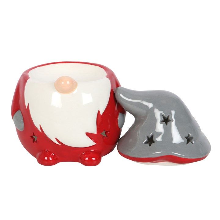 CHRISTMAS Gonk Oil Burner/Wax Melter - Red & Grey