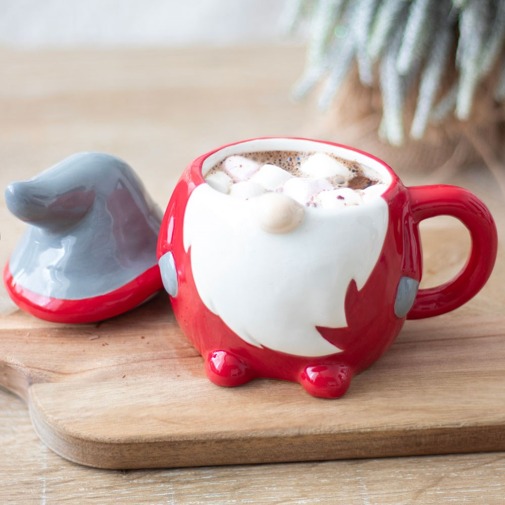 Red and Grey Gonk Mug