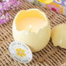Egg Shaped Candle - Candle Pot with Lid - 485g
