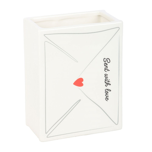 Love Letter - Ceramic Book Shaped Vase