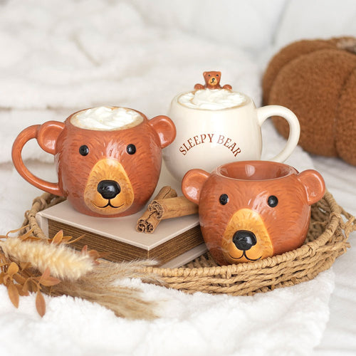 Sleepy Bear Ceramic Mug