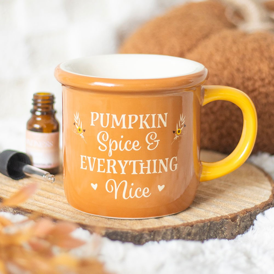 HALLOWEEN / AUTUMN Pumpkin Spice Mug Oil Burner/Wax Melter
