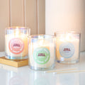 Aura Energy - Iridiscent Glass Candle Jar
