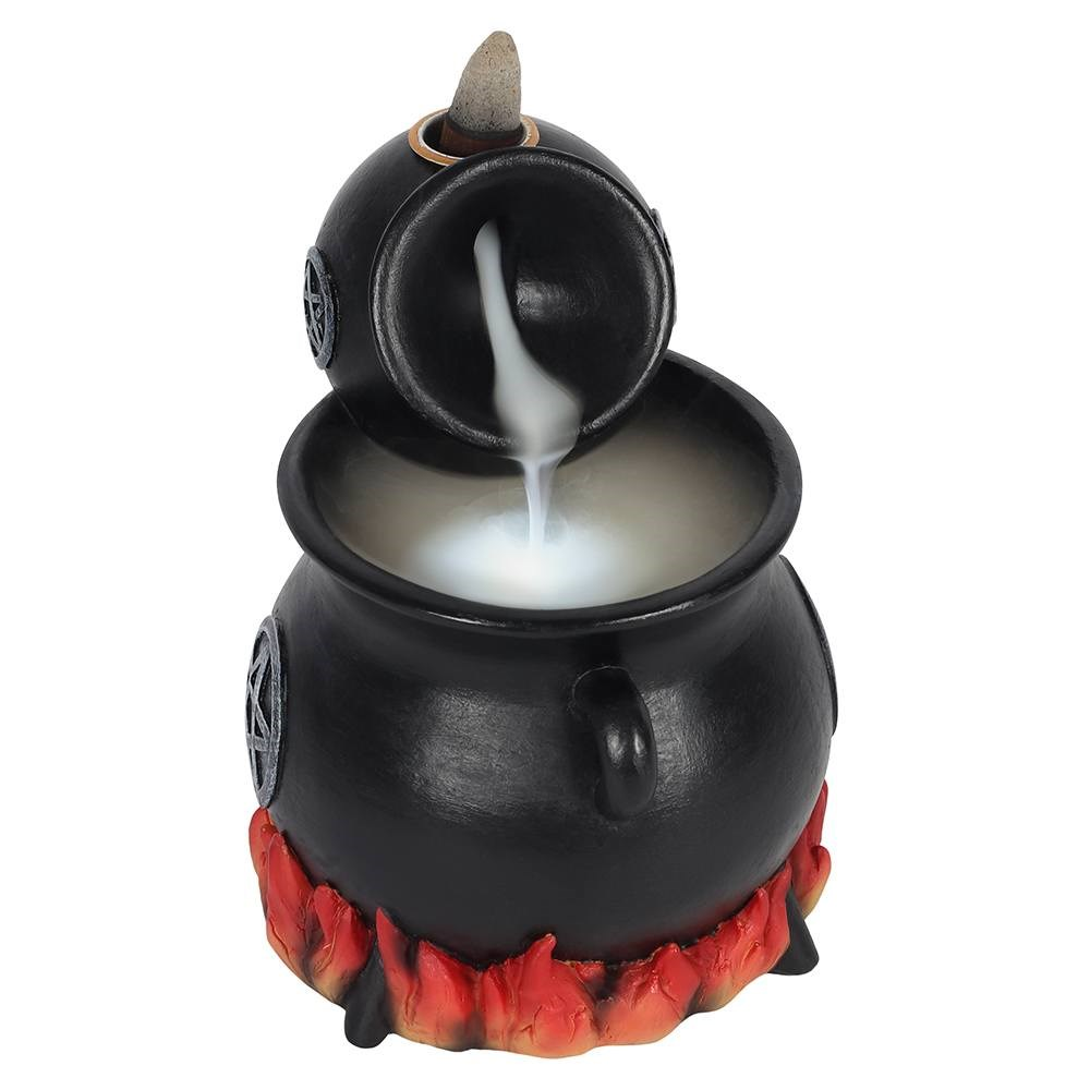Halloween BackFlow Incense Cone Burners - Pouring Cauldrons