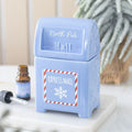 Blue North Pole Post Box  - Oil Burner / Wax Melter