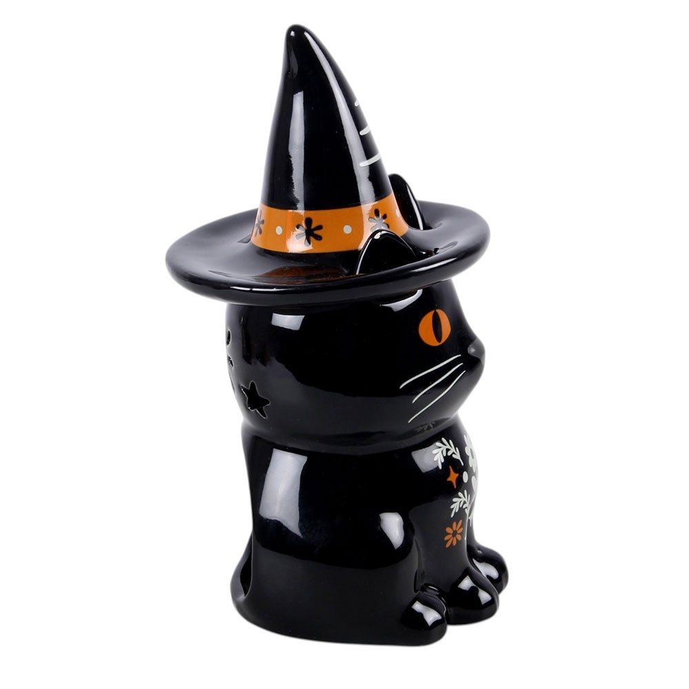 Frightful Folk Black Cat -  Oil Burner / Wax Melter