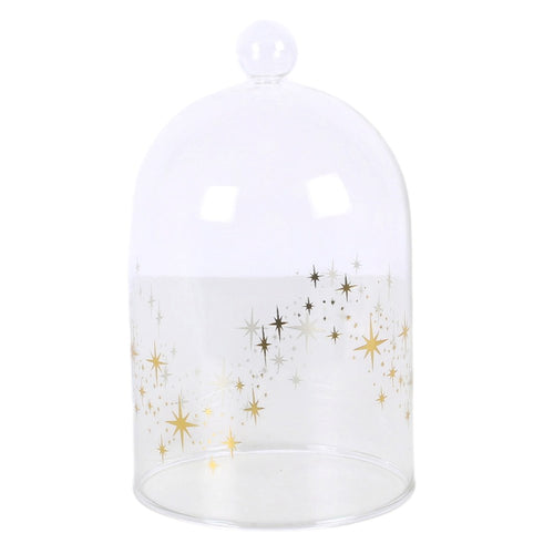 Stardust Glass Candle Cloche