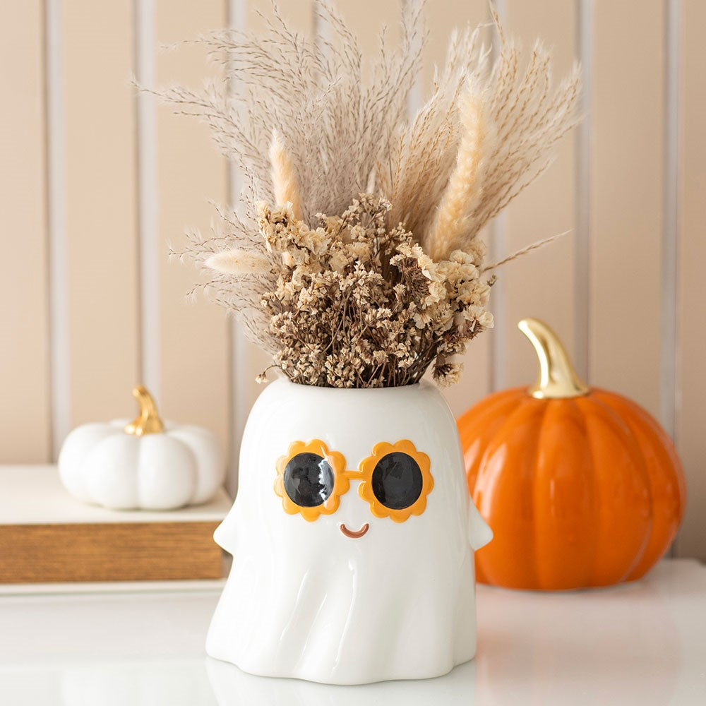 Halloween - Groovy Ghost Vase