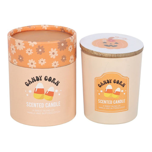 Candy Corn Vanilla & Butterscotch Boxed Candle