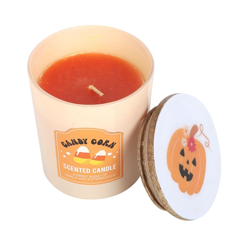 Candy Corn Vanilla & Butterscotch Boxed Candle