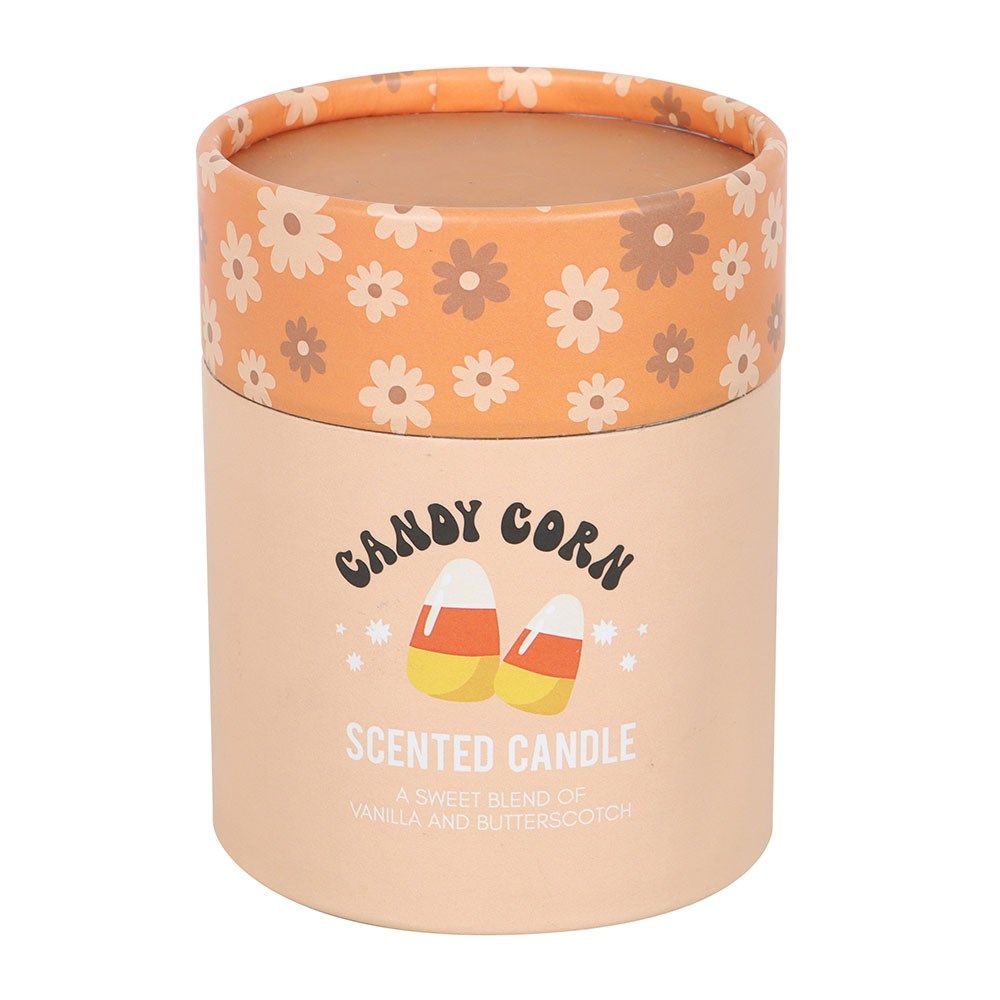 Candy Corn Vanilla & Butterscotch Boxed Candle