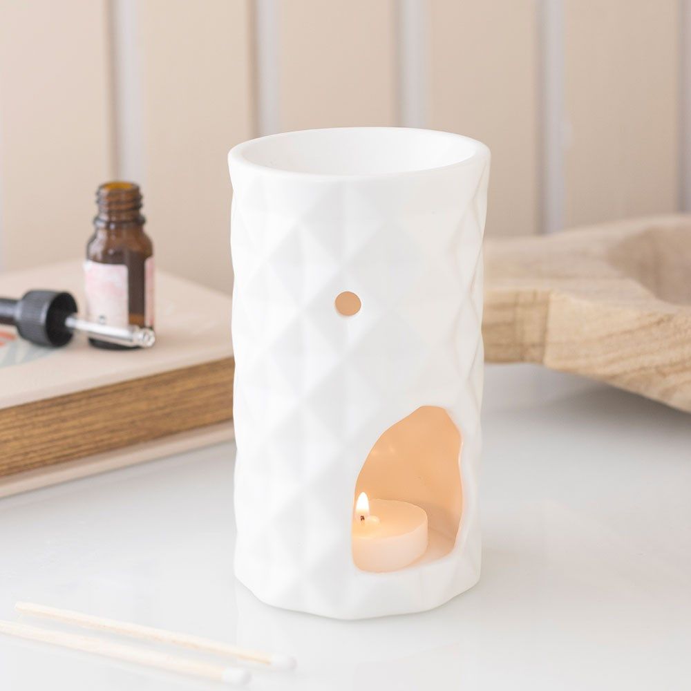 Geometric Faceted -  Oil Burner / Wax Melter