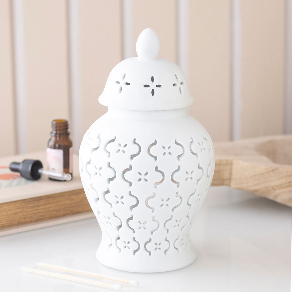 Moroccan Lantern Cut Out - Oil Burner / Wax Melter