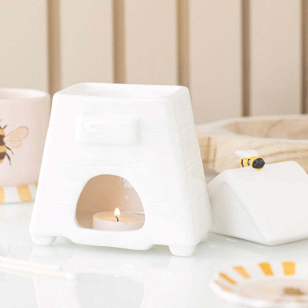 White Beehive Burner/Wax Melter
