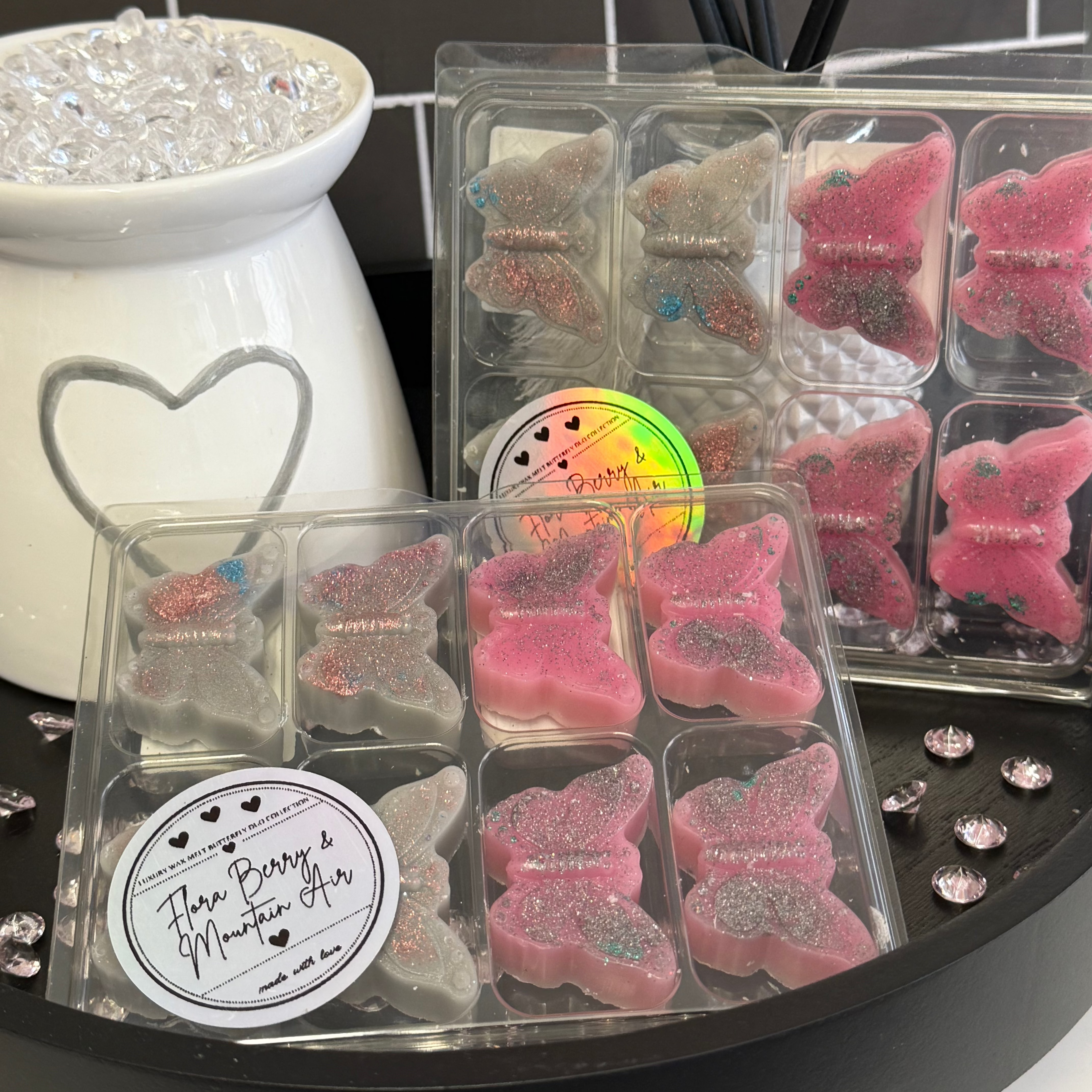 Luxury Wax Melt Butterfly Duo Collection