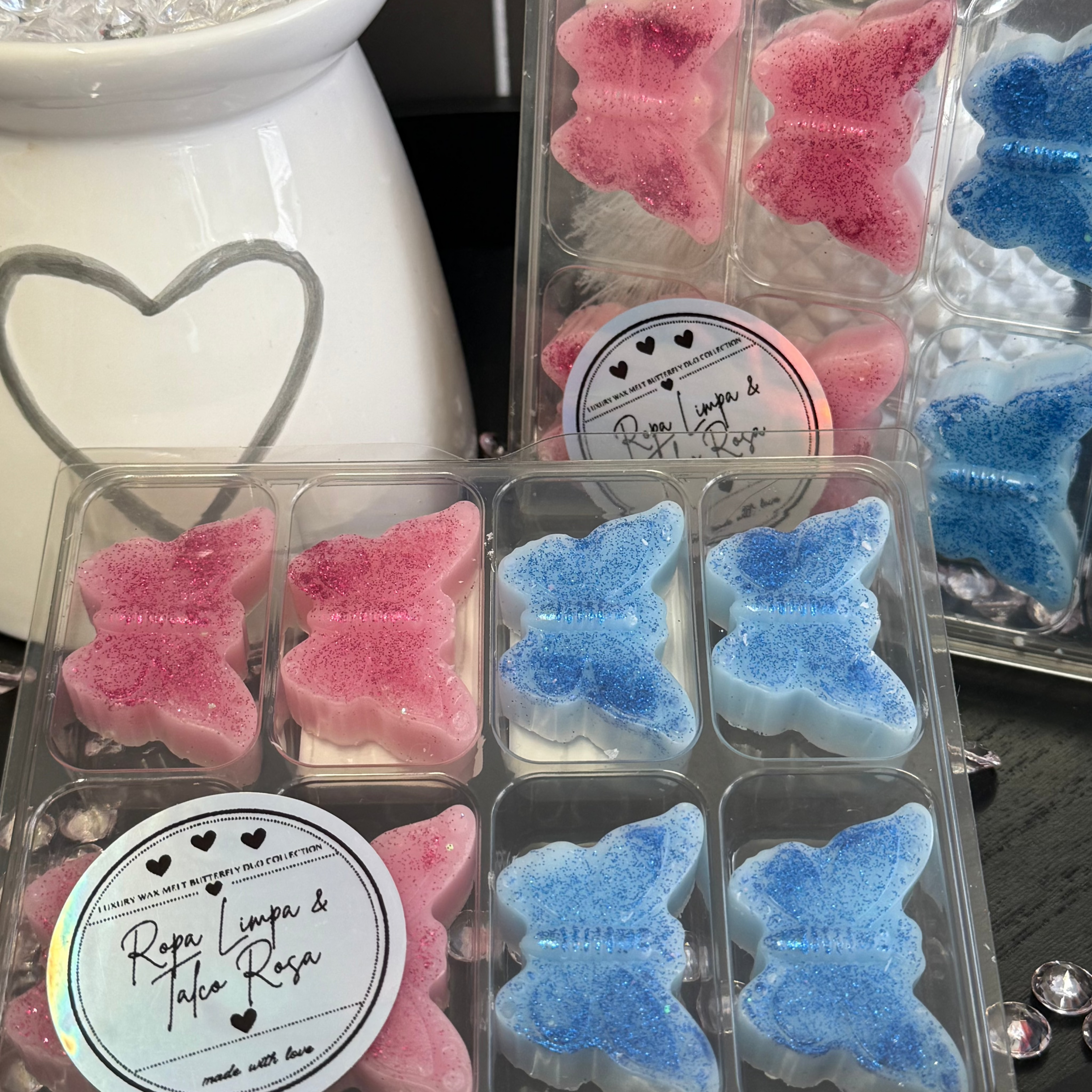 Luxury Wax Melt Butterfly Duo Collection