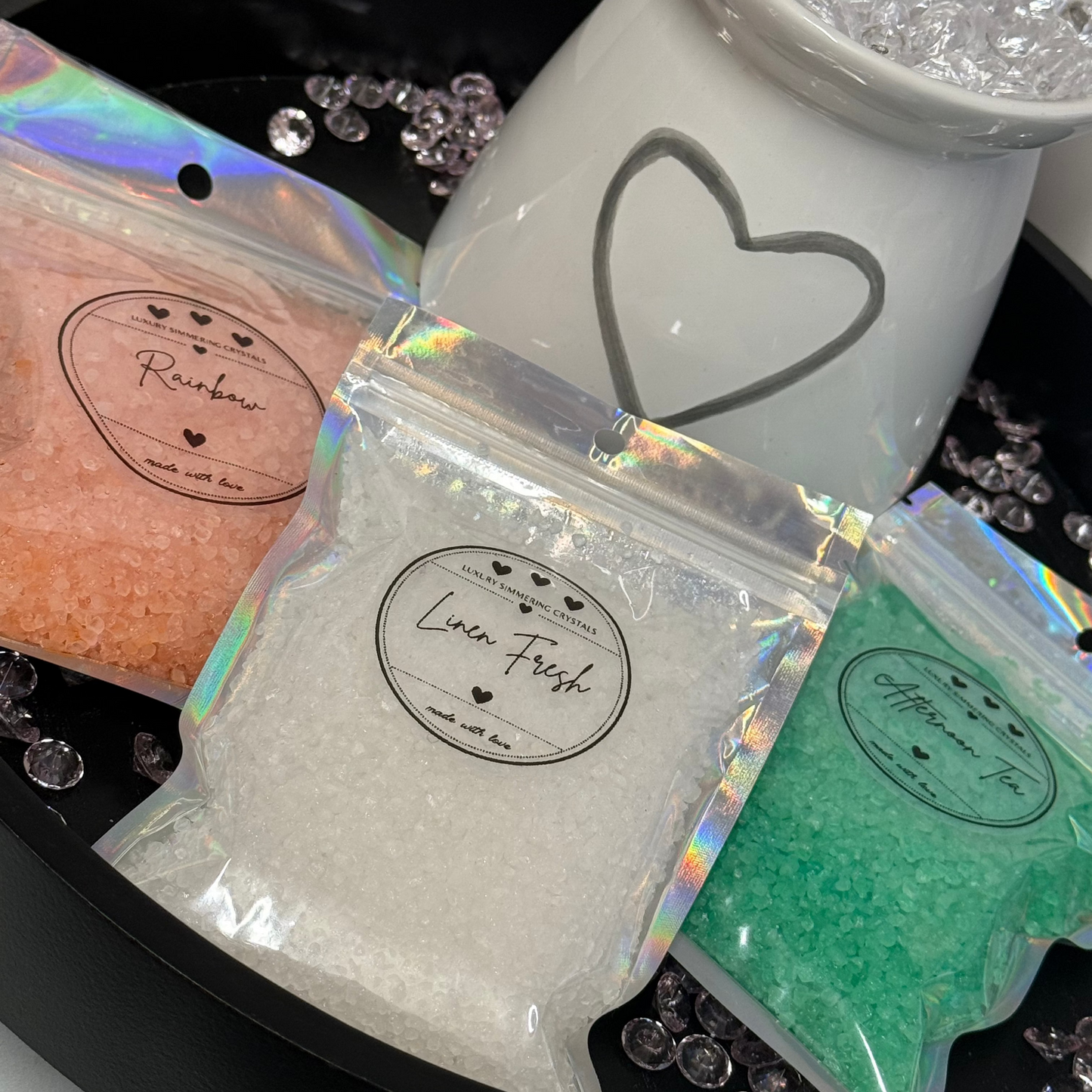 Scented Simmering Crystals / Sizzlers Collection
