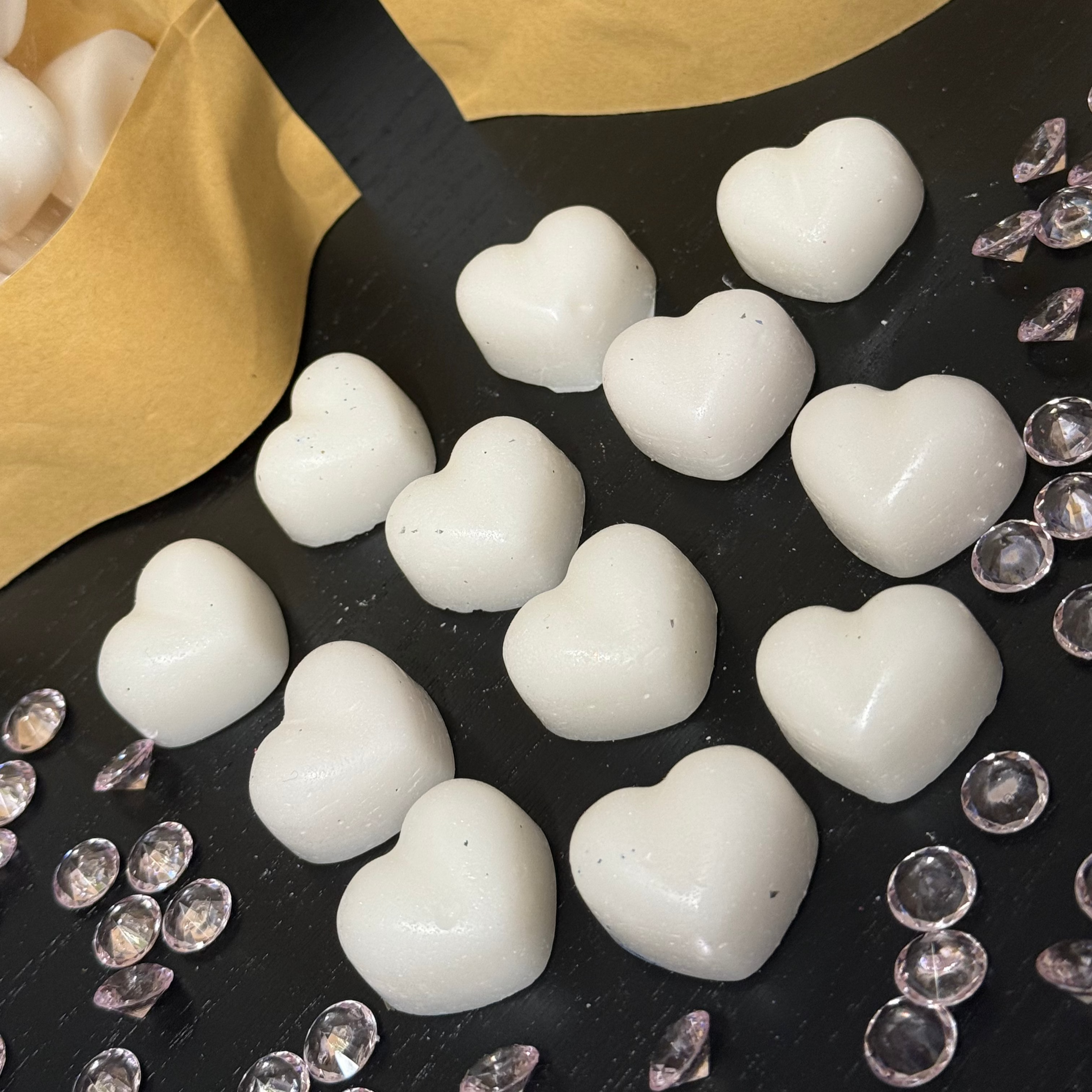 Luxury Wax Melt Hearts - Pack of 12