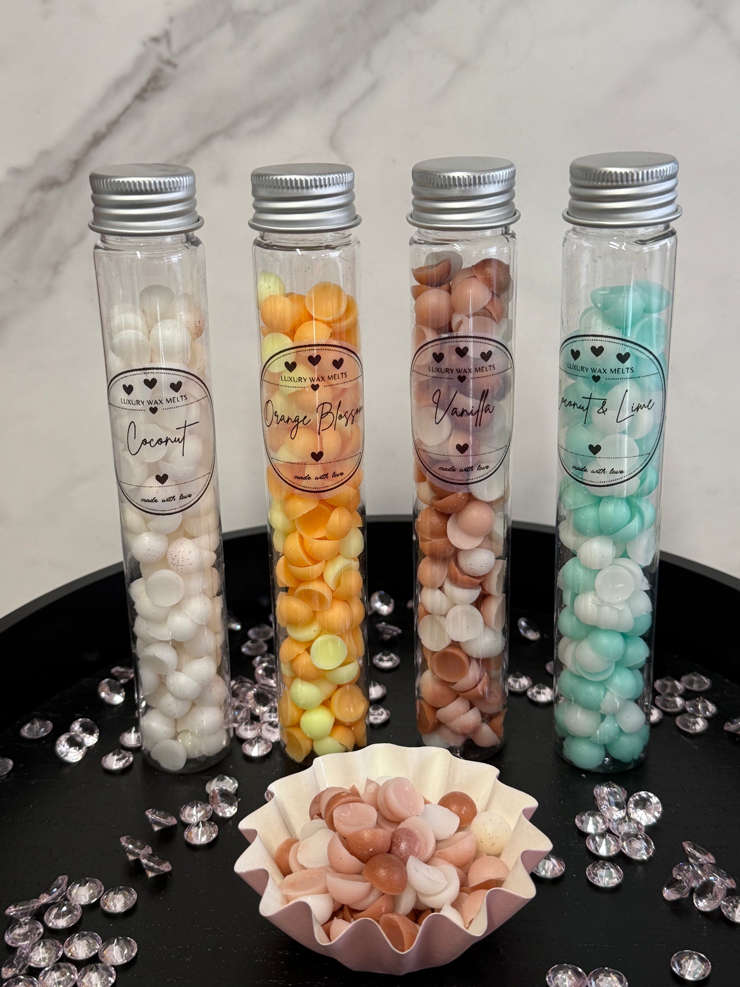 Mini Bead Luxury Wax Melt Tubes - Home Fragrance