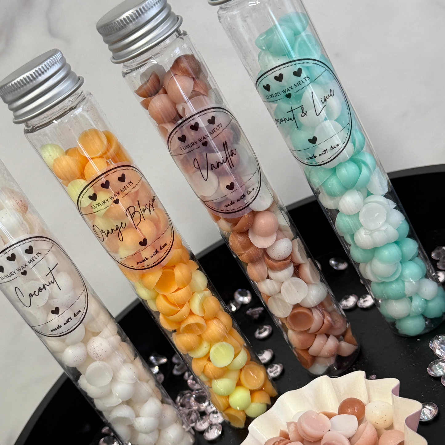 Mini Bead Luxury Wax Melt Tubes - Home Fragrance