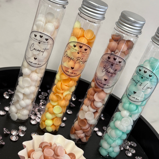 Mini Bead Luxury Wax Melt Tubes - Home Fragrance