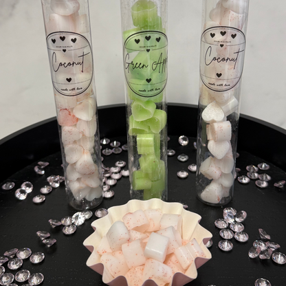 Mini Hearts Luxury Wax Melt Tubes - Home Fragrance
