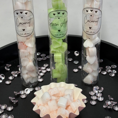 Mini Hearts Luxury Wax Melt Tubes - Home Fragrance