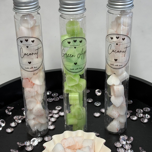 Mini Hearts Luxury Wax Melt Tubes - Home Fragrance