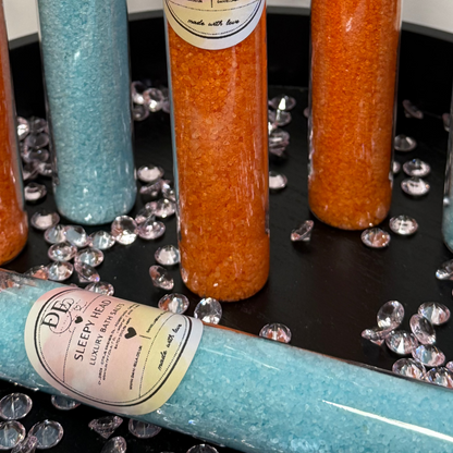 Bath & Body Luxury Bath Salts Tube Duo - Total Detox & Sleepy Head