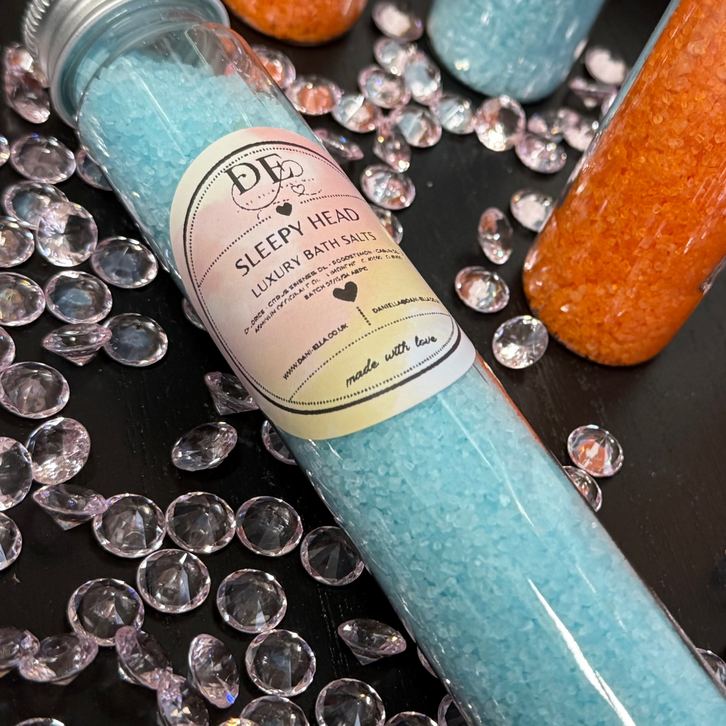Bath & Body Luxury Bath Salts Tube Duo - Total Detox & Sleepy Head