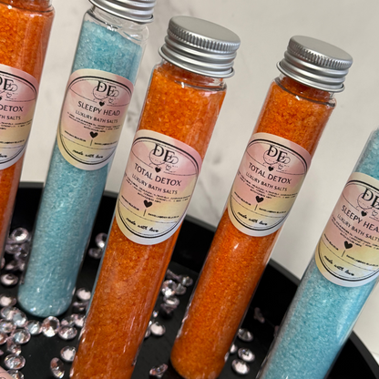 Bath & Body Luxury Bath Salts Tube Duo - Total Detox & Sleepy Head