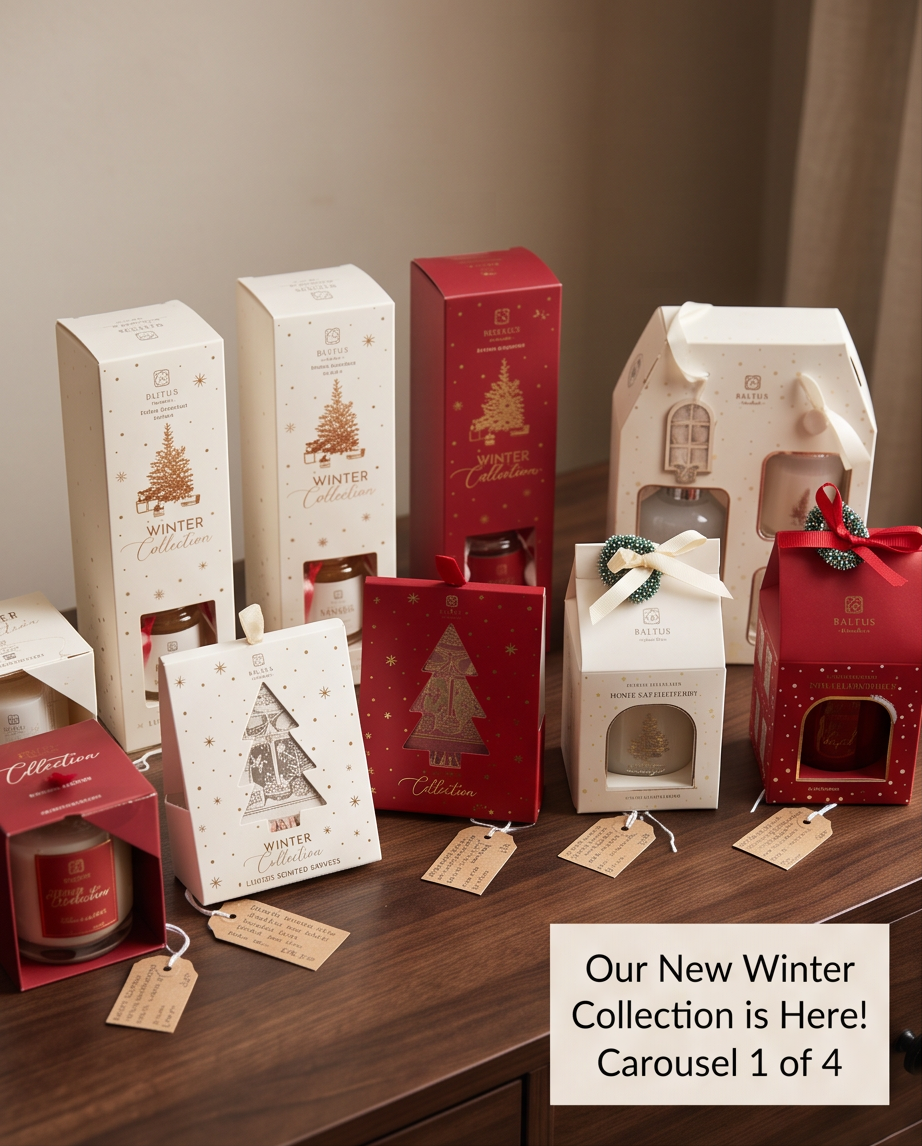 Baltus Christmas Collection - Scented Sachets and Mini Reed Diffusers