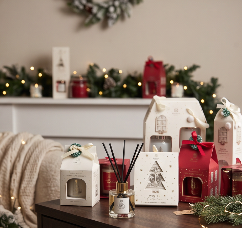Baltus Christmas Collection - Scented Sachets and Mini Reed Diffusers
