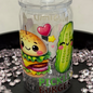 16oz Libby Plastic Cold Cup with Straw - Duos