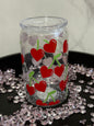 16oz Libby Plastic Cold Cup with Straw