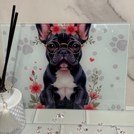 8X11 Glass Chopping Board - Plain Finish