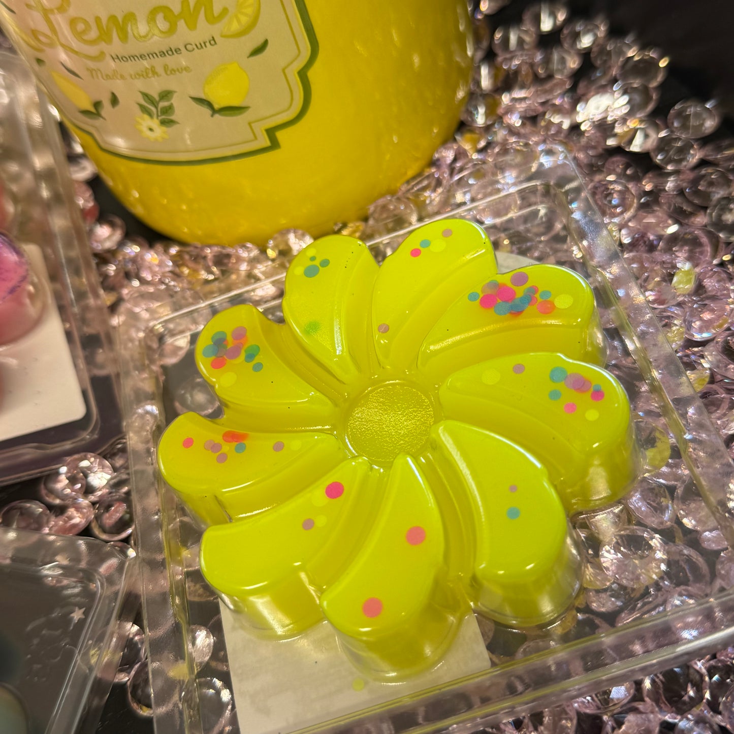Flower Swirl Luxury Wax Melt Snaps
