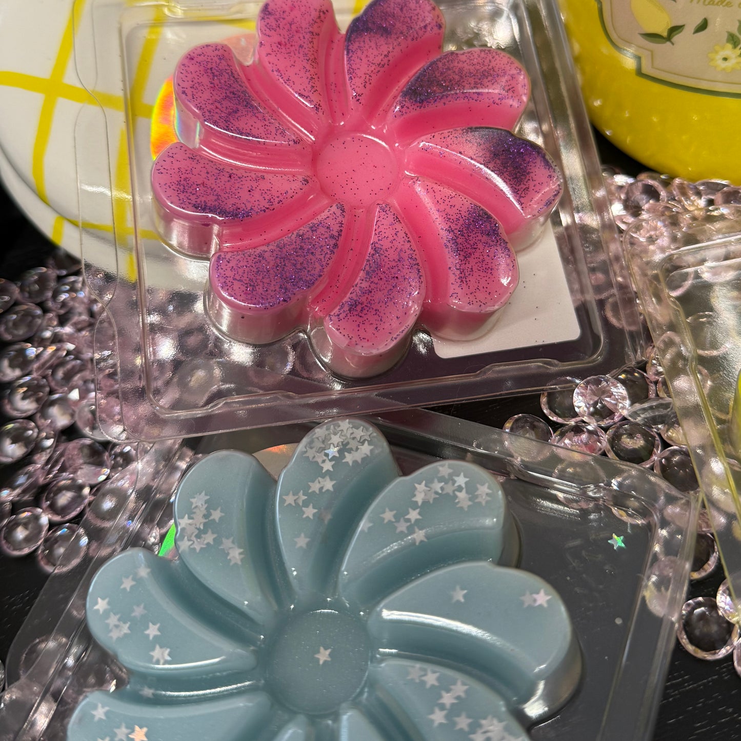 Flower Swirl Luxury Wax Melt Snaps