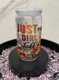 16oz Libby Plastic Cold Cup with Straw