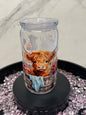 16oz Libby Plastic Cold Cup with Straw