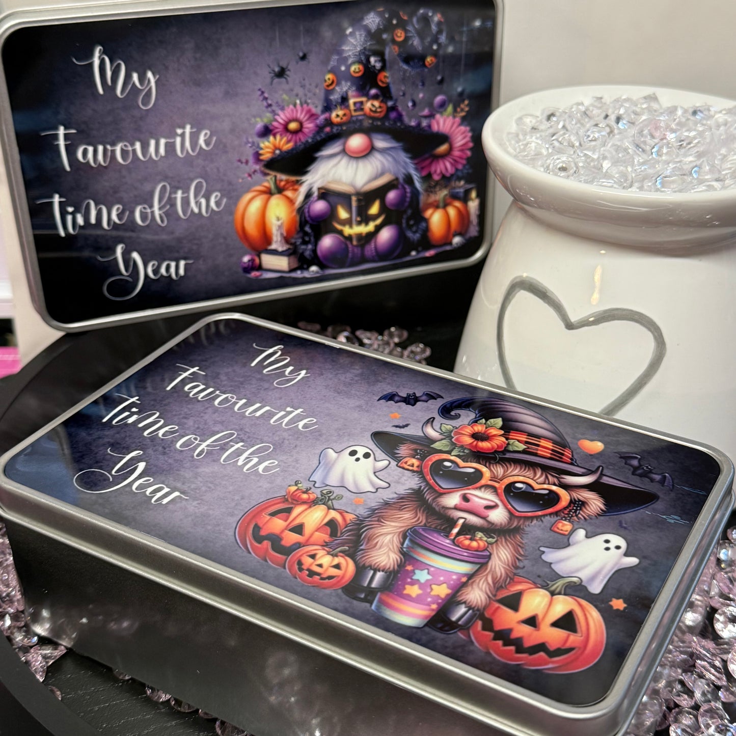 Halloween - My Favourite Time of the Year - Luxury Wax Melt Tin