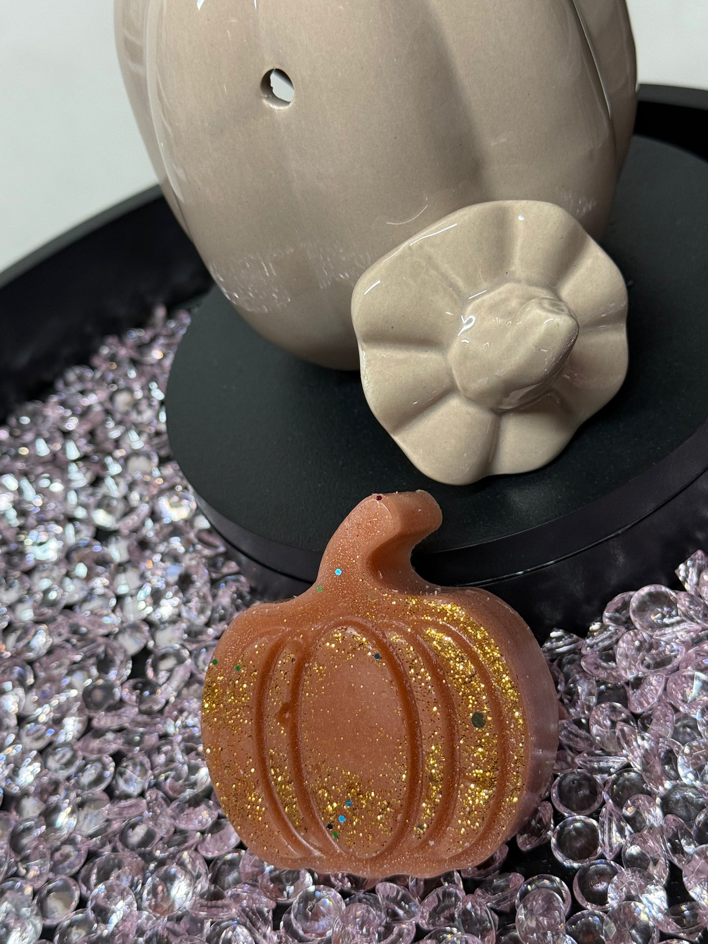 Halloween - Spooky Large Pumpkin Block  Wax Melts - Halloween Inspired Fragrances